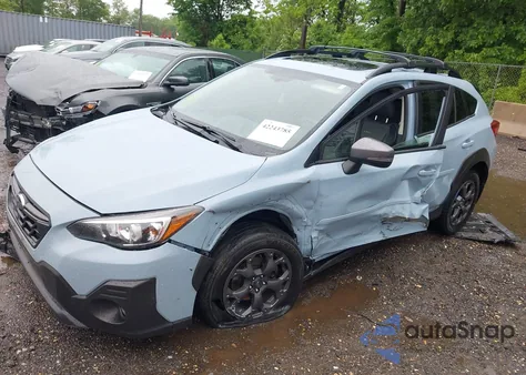 2021 Subaru Crosstrek Sport from USA, damaged, VIN JF2GTHSC0MH389842
